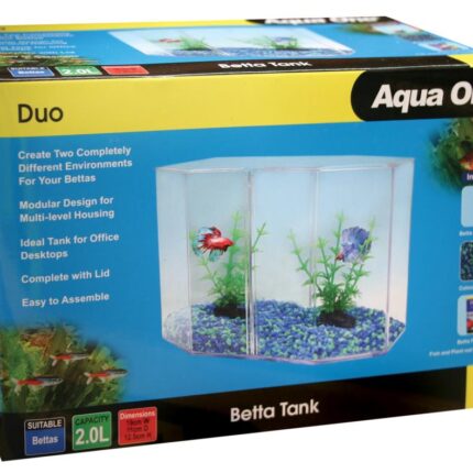AQUA ONE BETTA DUO TANK PLASTIC