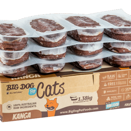 BIG DOG BARF FOR CATS KANGAROO 1.38KG
