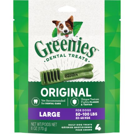 Greenies™ Adult Large Dog Dental Treats - Natural, Oral Health, Original