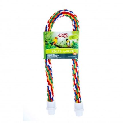 LIVING WORLD COTTON BIRD PERCH 30MM X 90CM