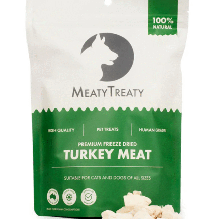 MEATY TREATY CAT & DOG TURKEY 80G
