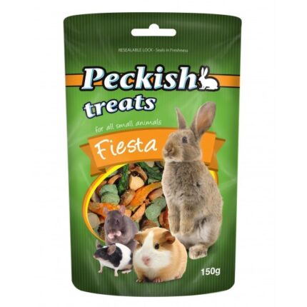 PECKISH FIESTA TREATS 150G